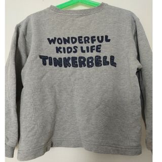 ティンカーベル(TINKERBELL)のティンカーベル　トレーナー　110サイズ(Tシャツ/カットソー)