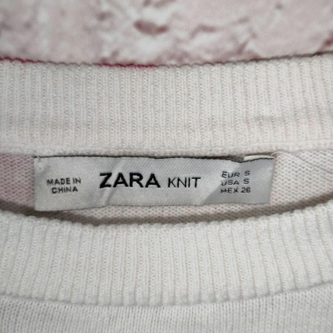 ZARA(ザラ)のZARA　ザラ トレーナー　レディース　お花 レディースのトップス(トレーナー/スウェット)の商品写真