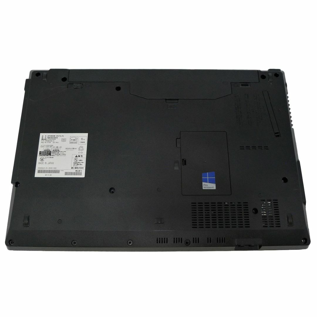 FUJITSU Notebook LIFEBOOK A573 Celeron 16GB 新品SSD240GB DVD-ROM 無線LAN Windows10 64bitWPS Office 15.6インチ  パソコン  ノートパソコン