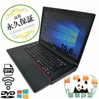 FUJITSU Notebook LIFEBOOK A573 Celeron 16GB 新品SSD120GB 無線LAN Windows10 64bitWPS Office 15.6インチ  パソコン  ノートパソコン