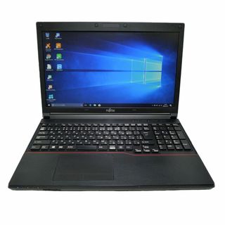 FUJITSU Notebook LIFEBOOK A573 Celeron 16GB 新品SSD2TB テンキーあり 無線LAN Windows10 64bitWPS Office 15.6インチ 中古 中古パソコン 【中古】 ノートパソコン(ノートPC)