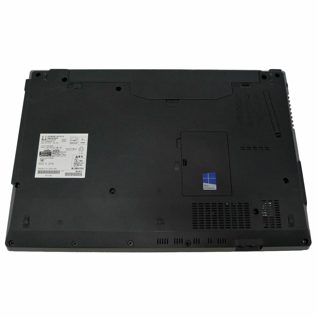 FUJITSU Notebook LIFEBOOK A573 Core i5 8GB HDD500GB テンキーあり 無線LAN Windows10 64bitWPS Office 15.6インチ  パソコン  ノートパソコン液晶156型ワイドHD