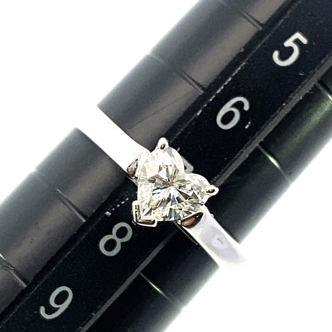 Tiffany & Co.(ティファニー)の【JA-0216】ティファニー Pt ハートシェイプ 天然ダイヤモンド リング レディースのアクセサリー(リング(指輪))の商品写真