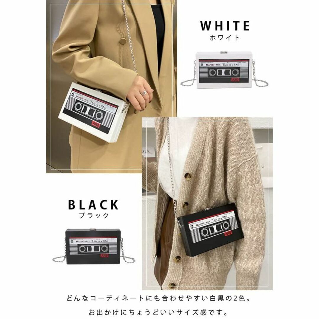 【色: ホワイト】[スーツケースカンパニー] GPT ショルダーバッグ カセット 4