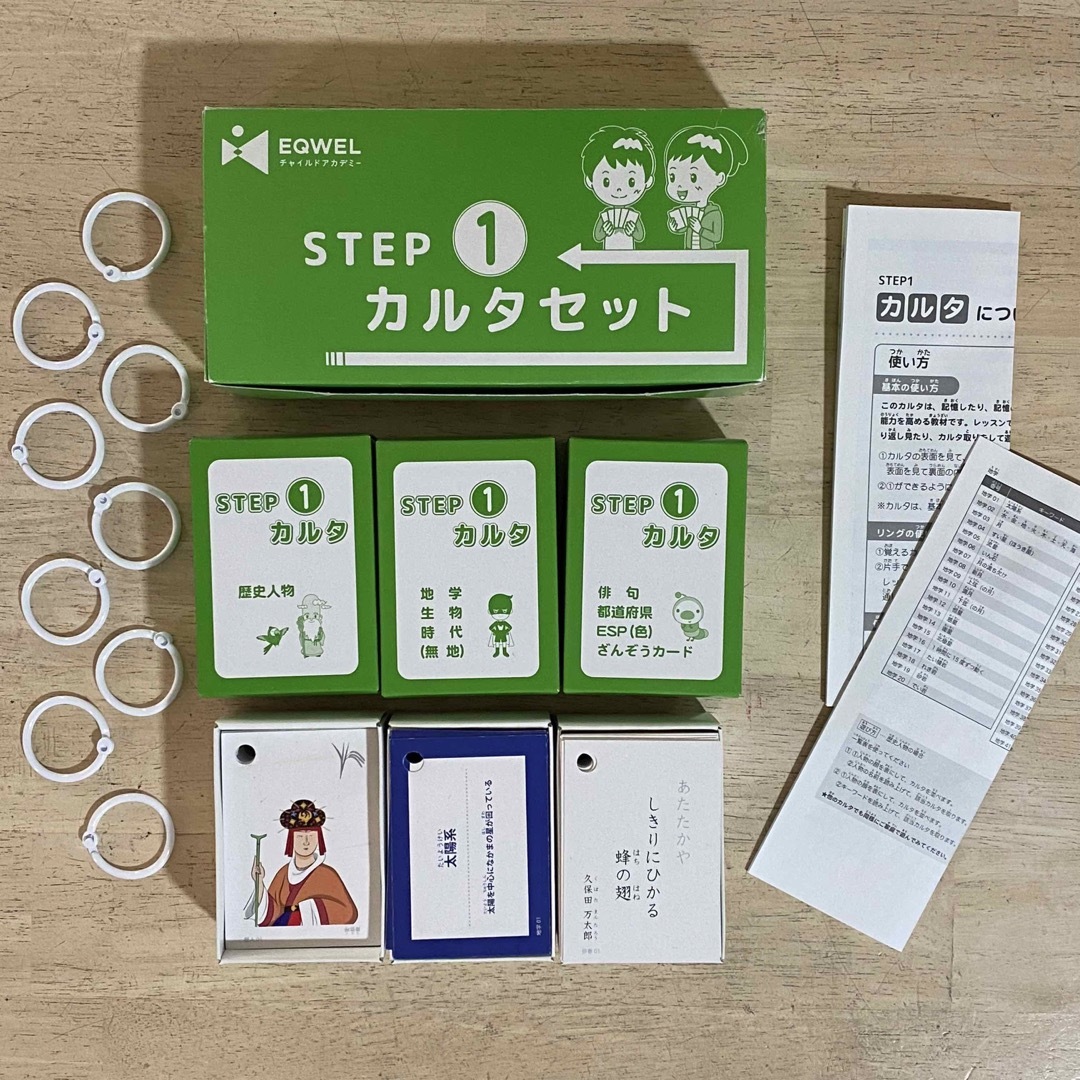 七田式 - イクウェル step1 カルタセットの通販 by たよのん®️'s shop ...