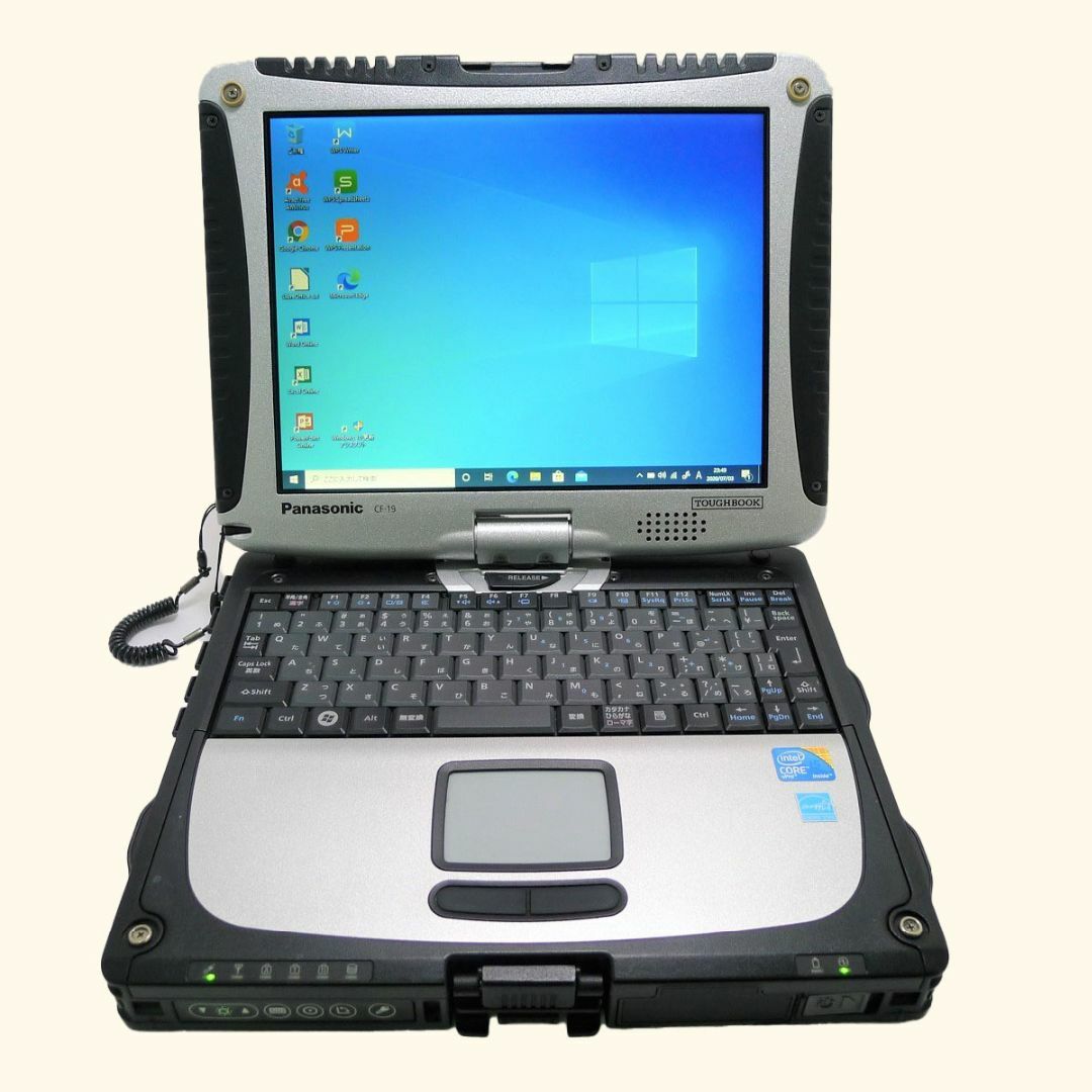 パナソニック Panasonic TOUGHBOOK CF-19RW1ADS Core i5 4GB HDD500GB 無線LAN Windows10 64bitWPSOffice 10.4インチ XGA タッチパネル タッチペンなし  パソコン  ノートパソコン無線LAN搭載ampnbsp