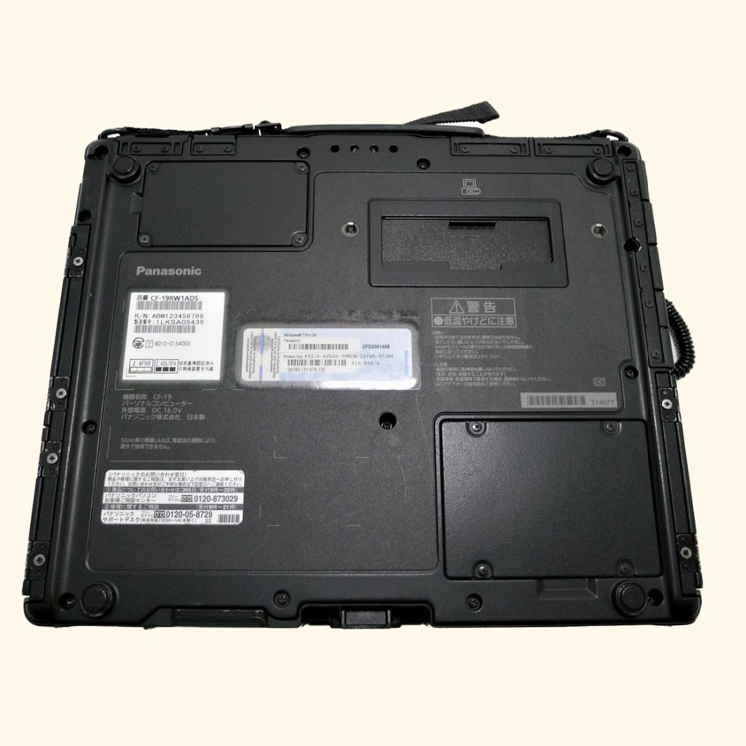 パナソニック Panasonic TOUGHBOOK CF-19RW1ADS Core i5 8GB 新品SSD480GB 無線LAN Windows10 64bitWPSOffice 10.4インチ XGA タッチパネル タッチペンなし  パソコン  ノートパソコン