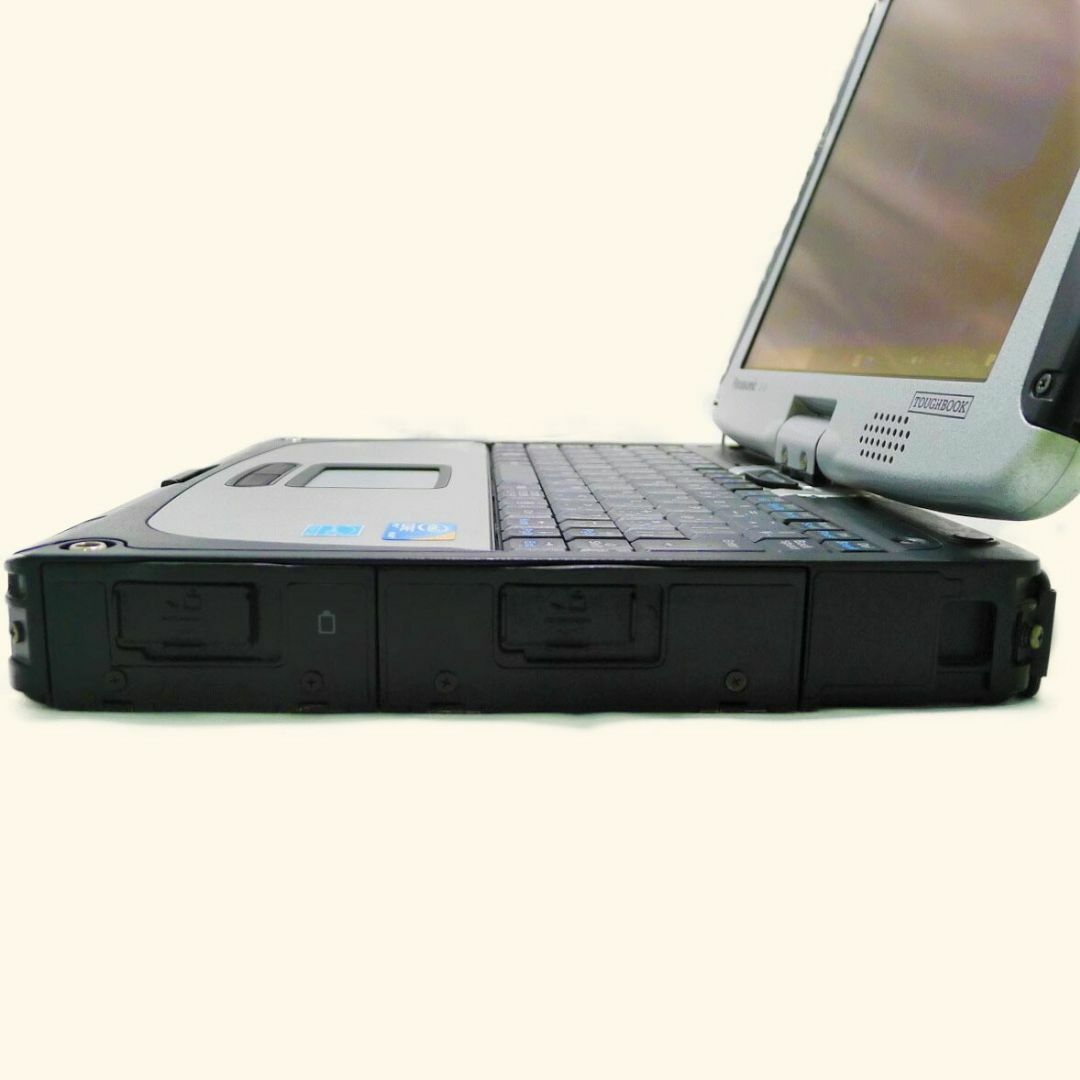 無線LAN搭載ampnbspパナソニック Panasonic TOUGHBOOK CF-19RW1ADS Core i5 4GB 新品SSD120GB 無線LAN Windows10 64bitWPSOffice 10.4インチ XGA タッチパネル タッチペンなし  パソコン  ノートパソコン