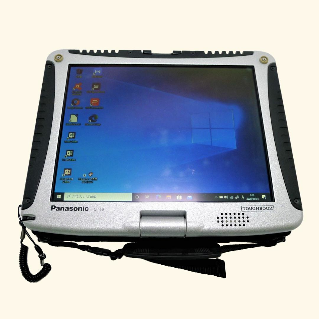 パナソニック Panasonic TOUGHBOOK CF-19RW1ADS Core i5 8GB 新品HDD2TB 無線LAN Windows10 64bitWPSOffice 10.4インチ XGA タッチパネル タッチペンなし  パソコン  ノートパソコン 9