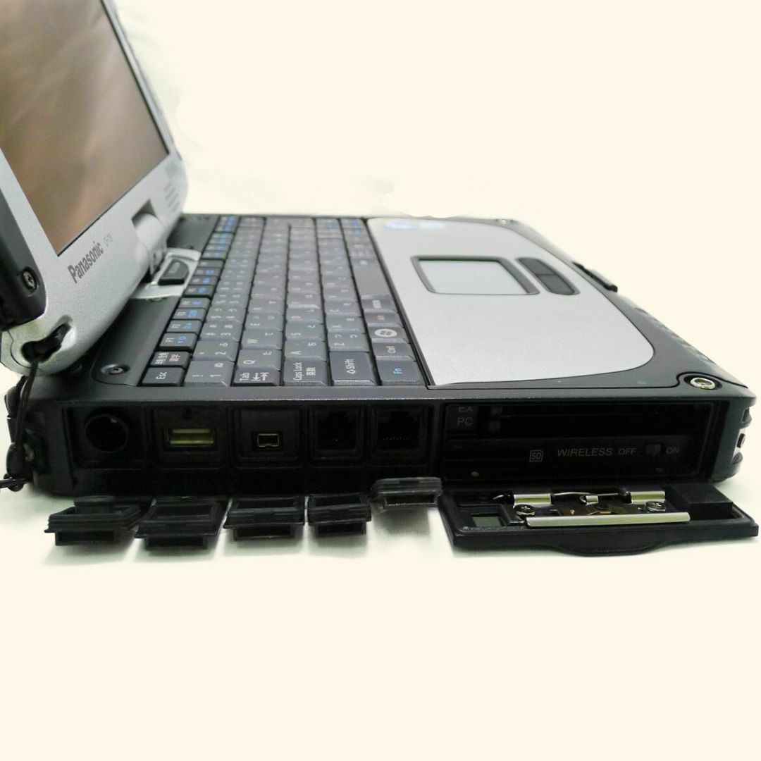 パナソニック Panasonic TOUGHBOOK CF-19RW1ADS Core i5 4GB 新品HDD1TB 無線LAN Windows10 64bitWPSOffice 10.4インチ XGA タッチパネル タッチペンなし 中古 中古パソコン 【中古】 ノートパソコン