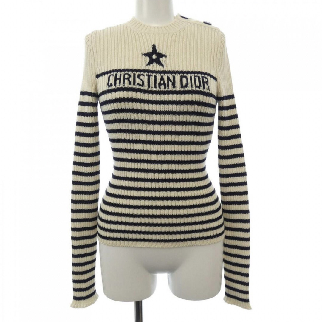Christian Dior - DIOR ボーダーニット セーターの通販 by koko