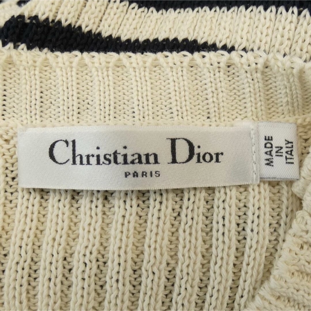 Christian Dior - DIOR ボーダーニット セーターの通販 by koko