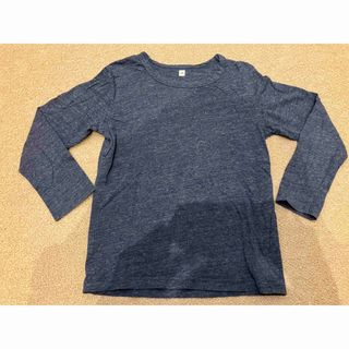 ムジルシリョウヒン(MUJI (無印良品))の無印良品MUJI⭐️120cm。ロンT⭐️デニムブルー(Tシャツ/カットソー)