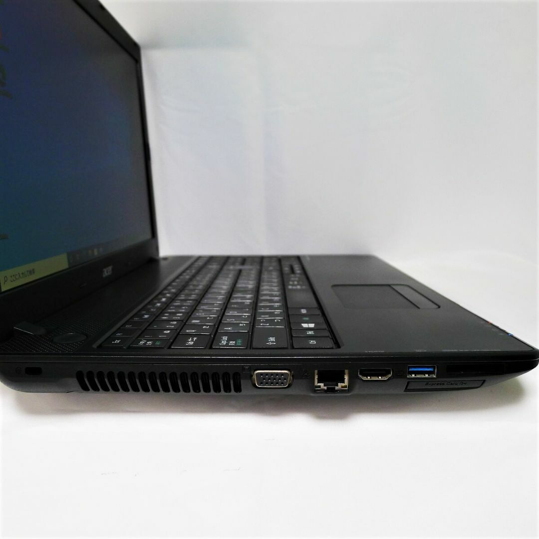 液晶156型HDacer TRAVEL MATE P453 Celeron 8GB 新品SSD480GB DVD-ROM 無線LAN Windows10 64bit WPSOffice 15.6インチ  パソコン  ノートパソコン