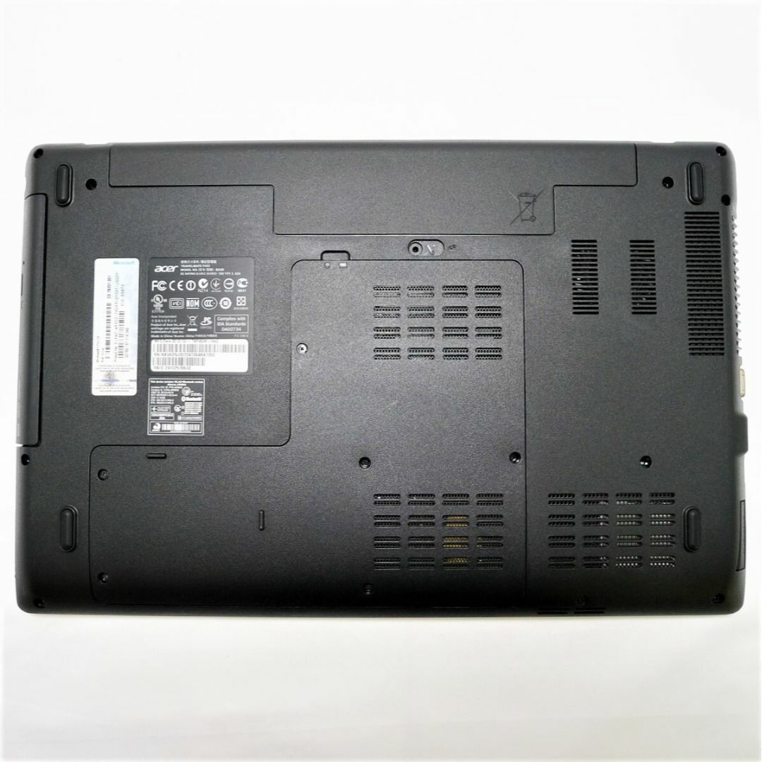 acer TRAVEL MATE P453 i7 4GB HDD250GB DVD-ROM 無線LAN Windows10 64bit WPSOffice 15.6インチ  パソコン  ノートパソコン