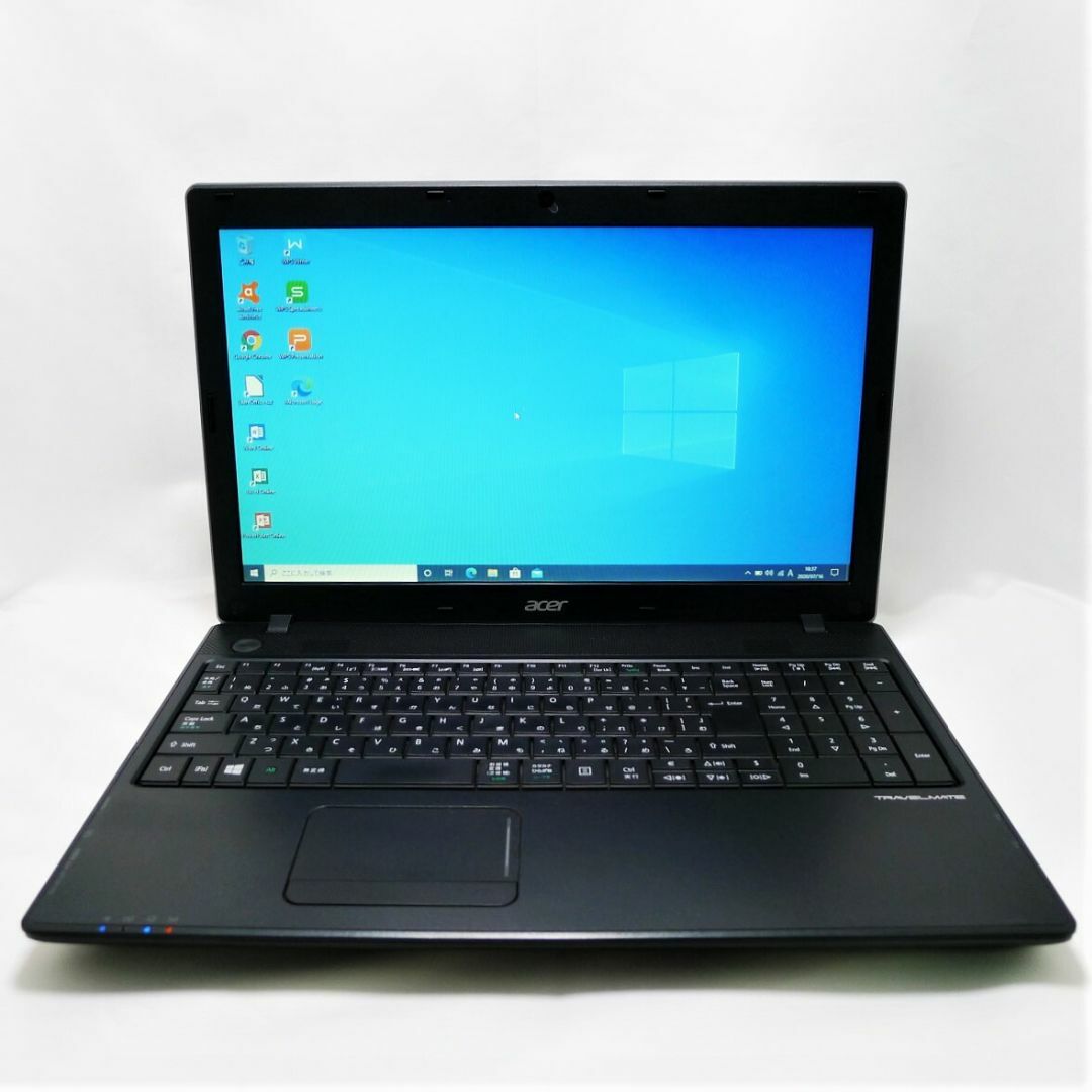メモリ8GBampnbspacer TRAVEL MATE P453 Celeron 8GB HDD320GB DVD-ROM 無線LAN Windows10 64bit WPSOffice 15.6インチ  パソコン  ノートパソコン