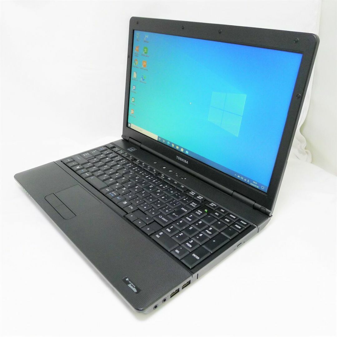 【新品バッテリー】TOSHIBA dynabook Satellite B552 Celeron 4GB 新品SSD120GB スーパーマルチ テンキーあり 無線LAN Windows10 64bitWPSOffice 15.6インチ  パソコン  ノートパソコン
