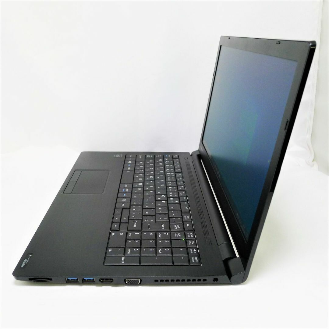 TOSHIBA dynabook Satellite B35 Celeron 4GB 新品SSD240GB DVD-ROM テンキーあり 無線LAN Windows10 64bitWPSOffice 15.6インチ  パソコン  ノートパソコン 3