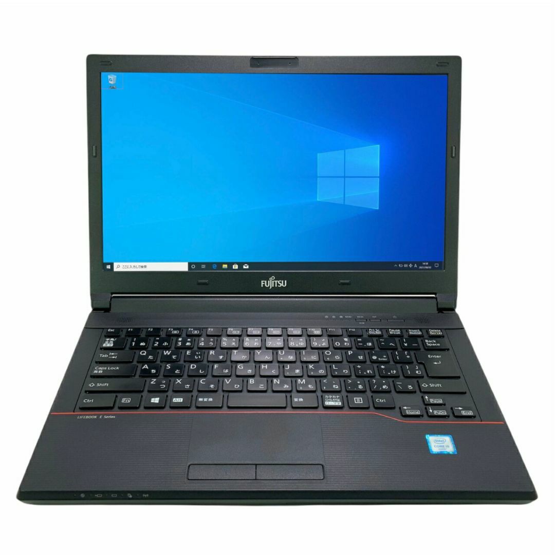 無線LAN搭載ampnbspFUJITSU Notebook LIFEBOOK E546 Core i5 8GB SSD240GB DVD-ROM 無線LAN Windows10 64bit WPS Office 14.0インチ  パソコン  ノートパソコン
