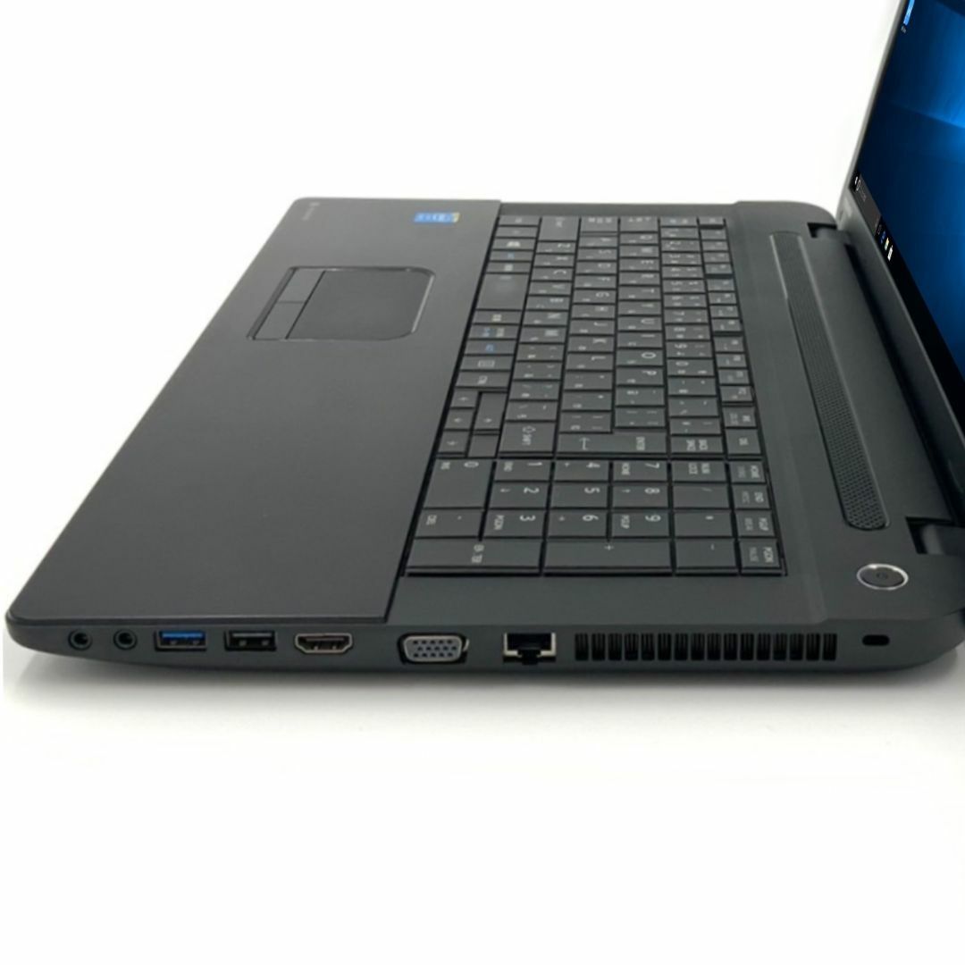 TOSHIBA dynabook B374 Core i3 4GB HDD250GB DVD-ROM 無線LAN Windows10 64bitWPSOffice 17.3インチ 中古パソコン ノートパソコン 【中古】 スマホ/家電/カメラのPC/タブレット(ノートPC)の商品写真