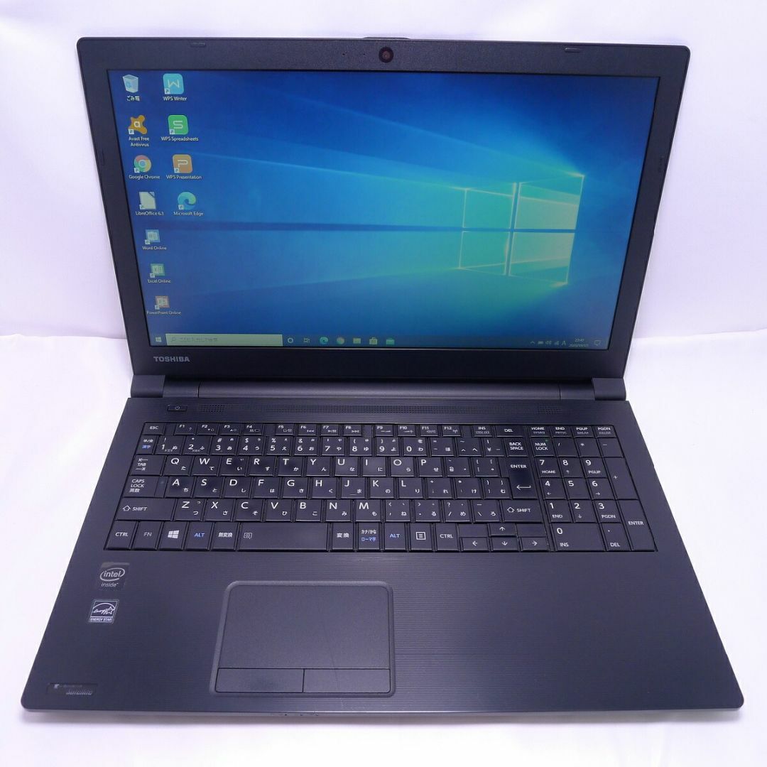 TOSHIBA dynabook Satellite B552 Core i5 8GB HDD500GB スーパーマルチ テンキーあり 無線LAN Windows10 64bitWPSOffice 15.6インチ パソコン ノートパソコン