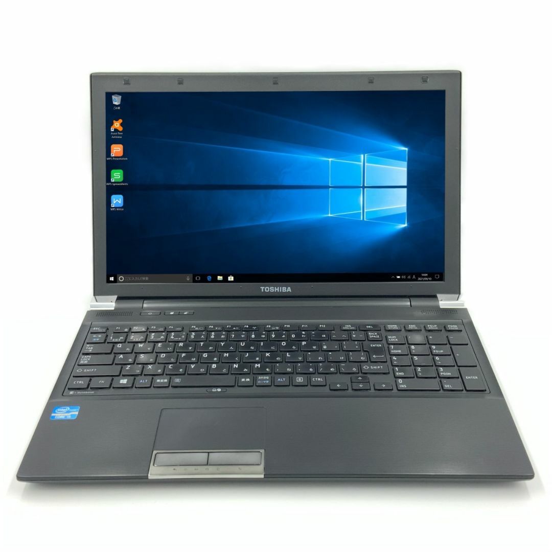TOSHIBA dynabook R752 Core i5 16GB 新品SSD120GB DVD-ROM 無線LAN Windows10 64bitWPSOffice 15.6インチ 中古パソコン ノートパソコン 【中古】