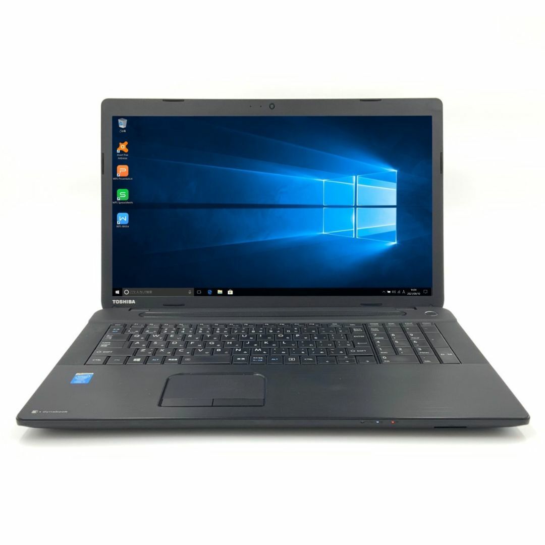 TOSHIBA dynabook B374 Core i3 4GB HDD320GB DVD-ROM 無線LAN Windows10 64bitWPSOffice 17.3インチ パソコン ノートパソコンPC/タブレット