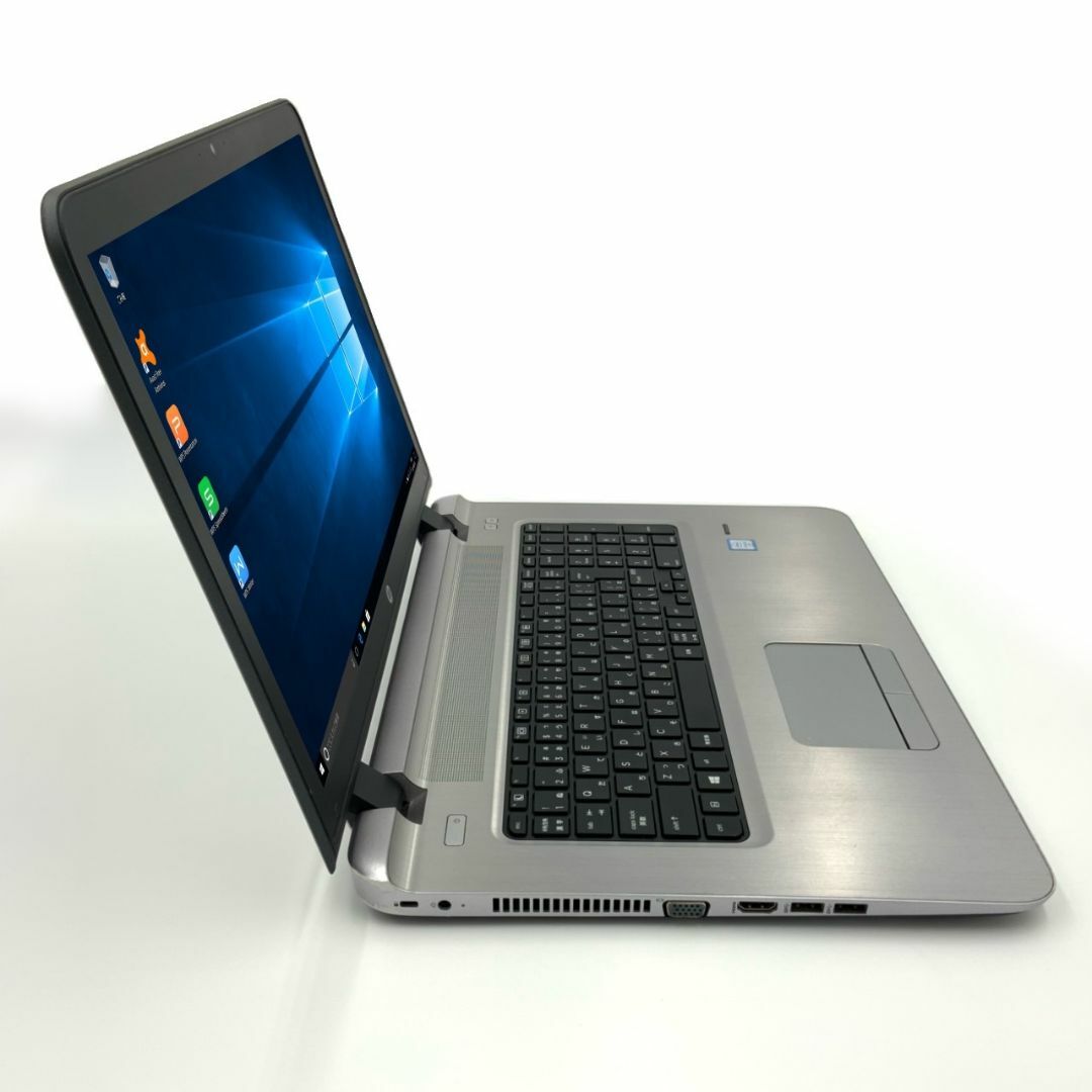 HP ProBook 470 G3 Core i5 16GB 新品SSD120GB 無線LAN Windows10 64bit WPS Office  17.3インチ カメラ 中古パソコン ノートパソコン Notebook 【中古】