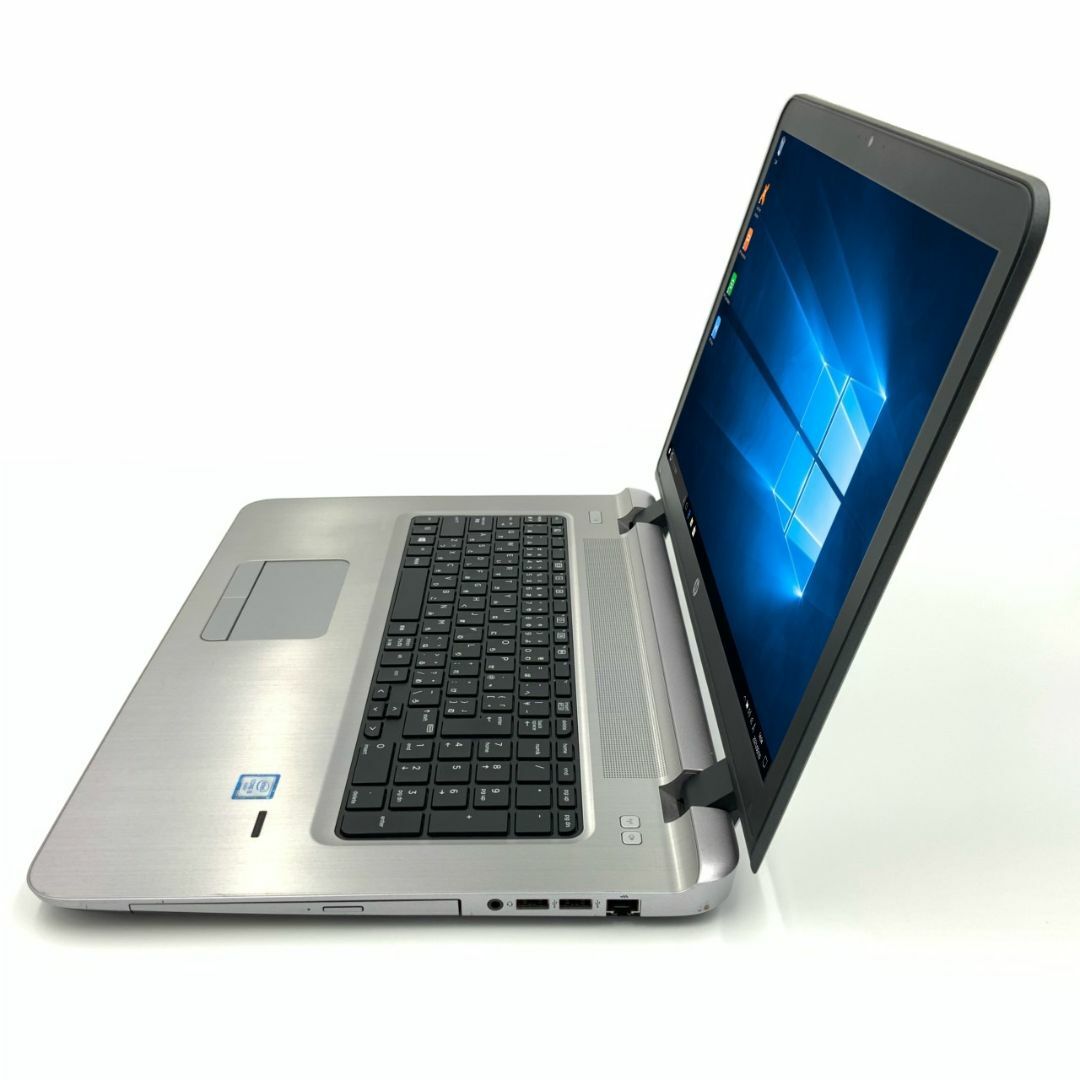 【大画面17.3インチノート】 【スタイリッシュノート】 HP ProBook 470 G3 Notebook PC 第6世代 Core i7 6500U 8GB HDD250GB DVD-ROM Windows10 64bit WPSOffice 17.3インチ フルHD カメラ 無線LAN パソコン ノートパソコン PC Notebook