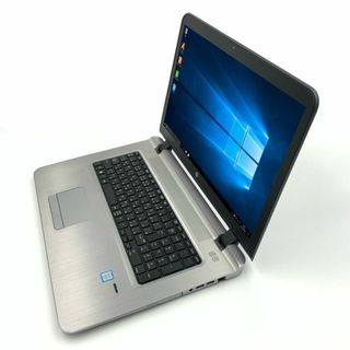 【大画面17.3インチノート】 【スタイリッシュノート】 HP ProBook 470 G3 Notebook PC 第6世代 Core i7 6500U 8GB HDD250GB DVD-ROM Windows10 64bit WPSOffice 17.3インチ フルHD カメラ 無線LAN パソコン ノートパソコン PC Notebook