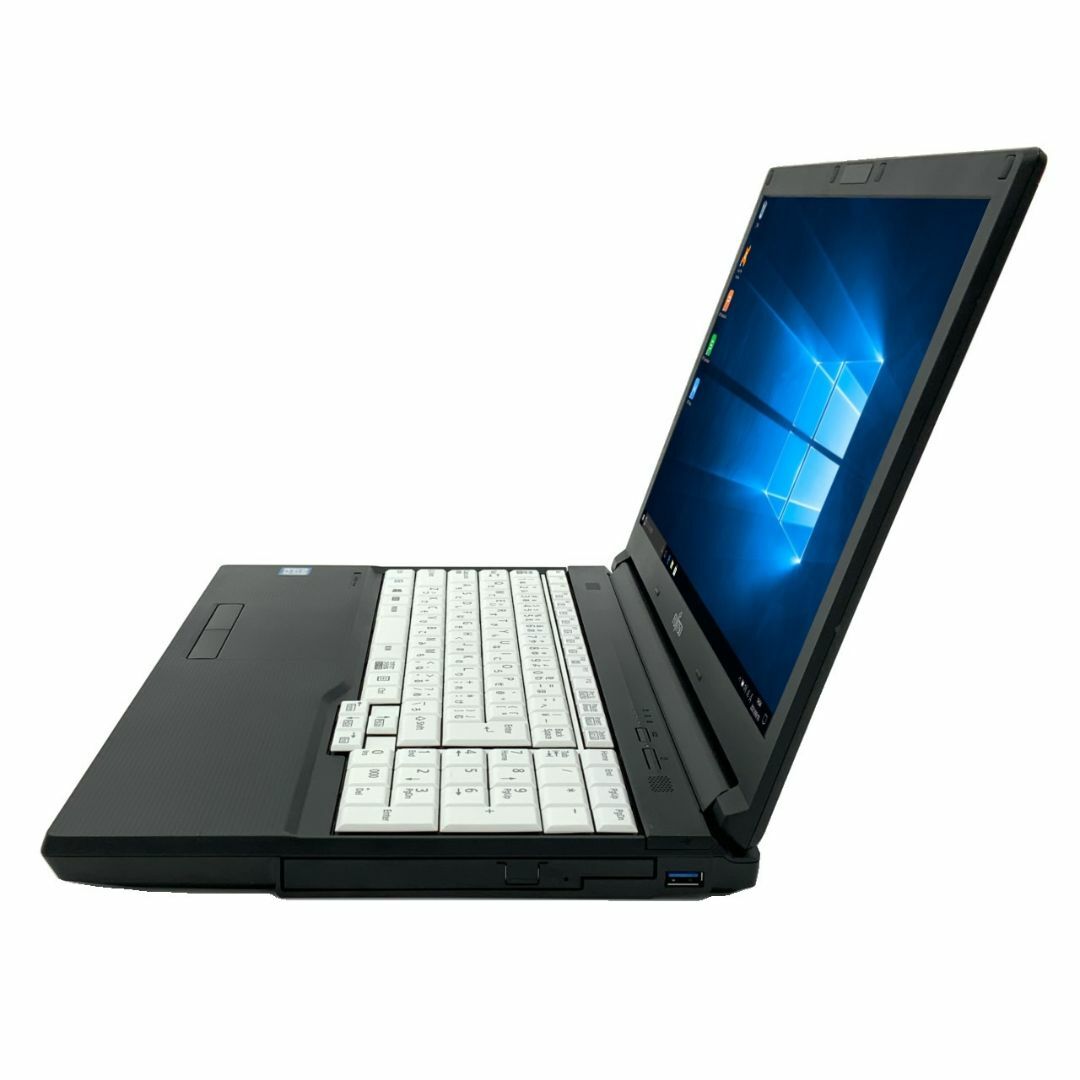 ドライブありFUJITSU Notebook LIFEBOOK A576 Core i5 4GB 新品SSD240GB スーパーマルチ テンキー 無線LAN Windows10 64bitWPS Office 15.6インチ パソコン ノートパソコン Notebook