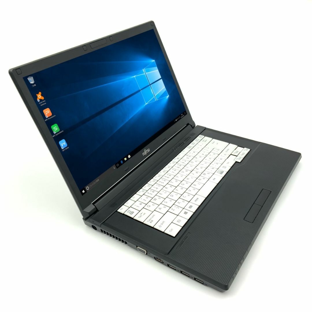 FUJITSU Notebook LIFEBOOK A574 Core i3 4GB 新品SSD240GB テンキーあり 無線LAN Windows10 64bitWPS Office 15.6インチ  パソコン  ノートパソコン