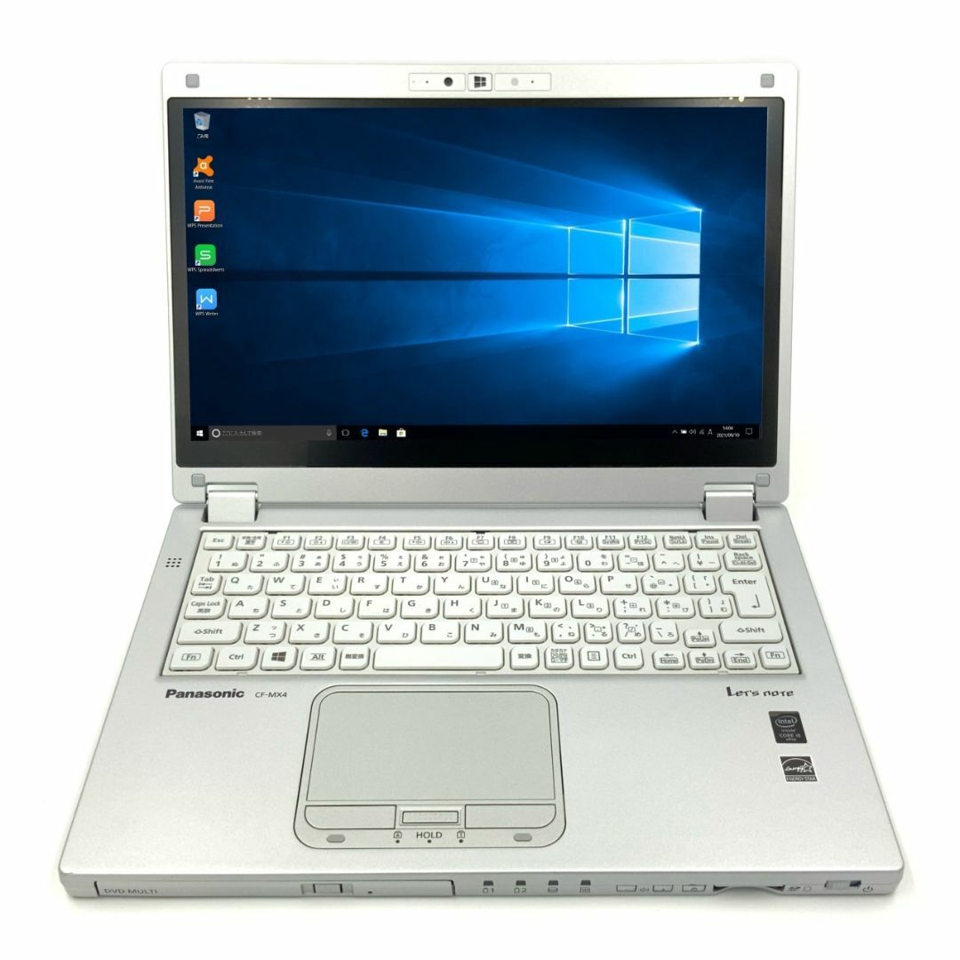 パナソニック Panasonic Let's note CF-MX4 Core i5 4GB SSD240GB スーパーマルチ 無線LAN フルHD Windows10 64bit WPSOffice 12.5インチ カメラ パソコン ノートパソコン Notebook