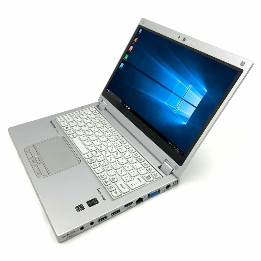 パナソニック Panasonic Let's note CF-MX4 Core i5 4GB 新品SSD480GB スーパーマルチ 無線LAN  フルHD Windows10 64bit WPSOffice 12.5インチ カメラ 中古パソコン ノートパソコン Notebook 【中古】