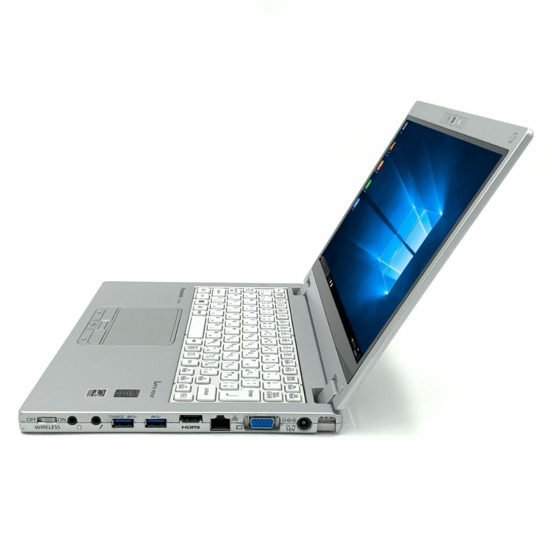 パナソニック Panasonic Let's note CF-MX4 Core i5 4GB SSD120GB スーパーマルチ 無線LAN フルHD Windows10 64bit WPSOffice 12.5インチ カメラ パソコン ノートパソコン Notebook 3