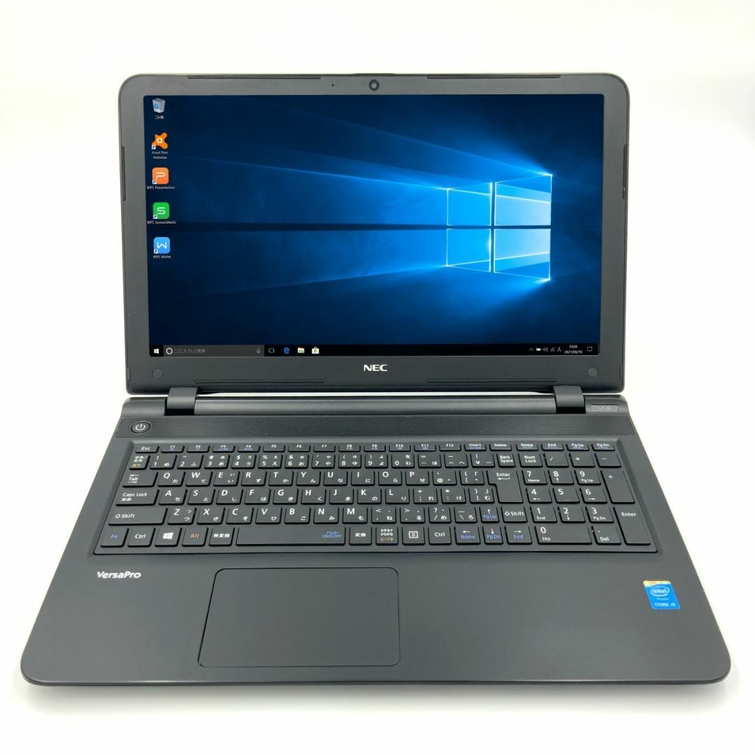 NEC VersaPro VK22 Core i5 4GB HDD320GB スーパーマルチ 無線LAN Windows10 64bit WPSOffice 15.6インチ カメラ パソコン ノートパソコン NotebookHDD320GBampnbsp