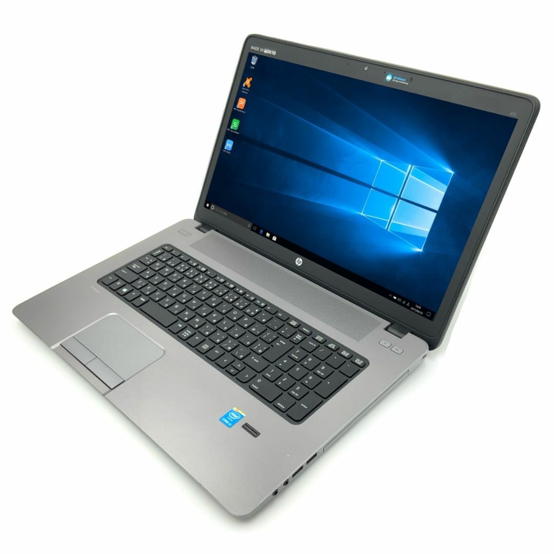 HP ProBook 470 G1 Core i5 4GB HDD250GB スーパーマルチ 無線LAN Windows10 64bit WPSOffice 17.3インチ カメラ パソコン ノートパソコン PC 1