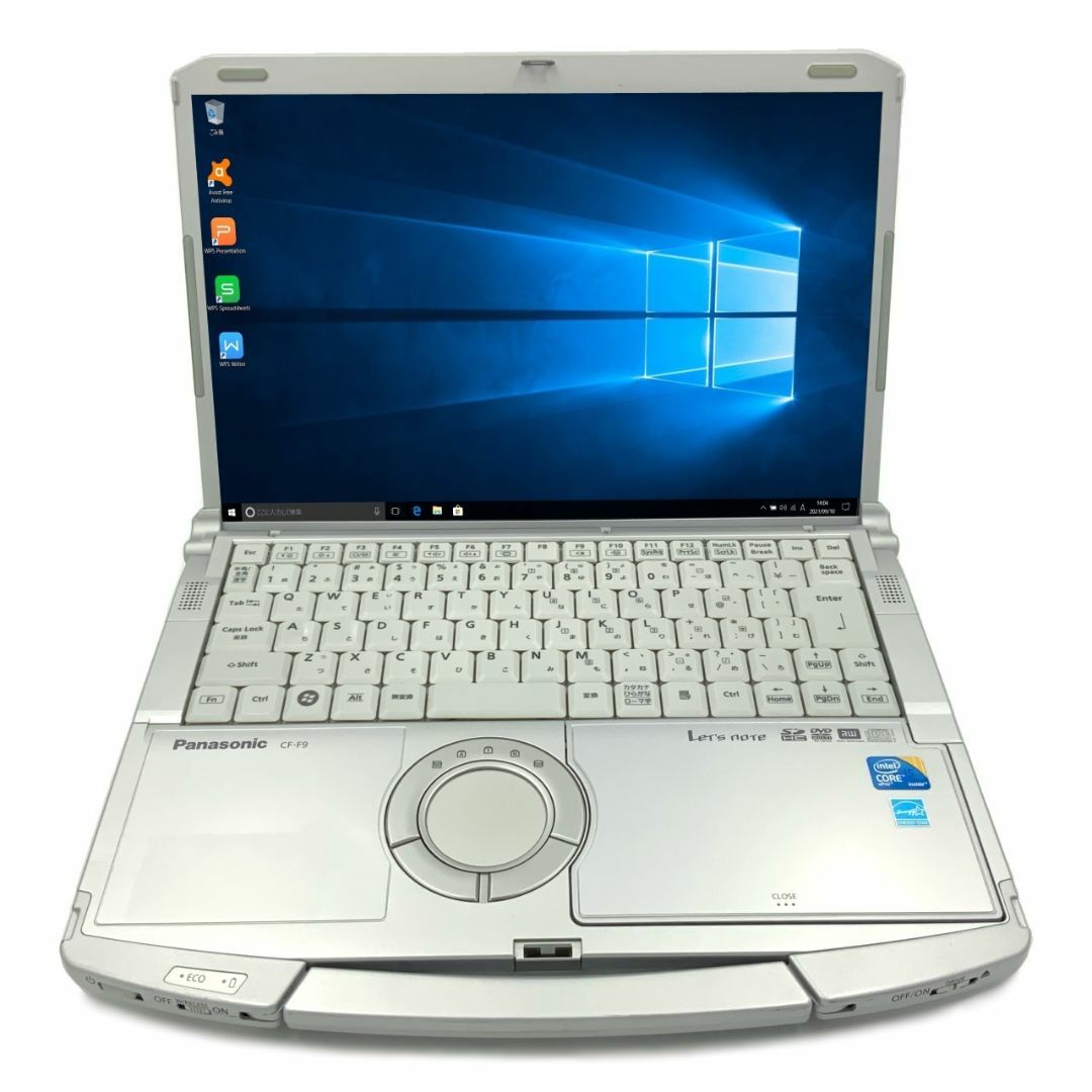パナソニック Panasonic Let's note CF-F9 Core i5 4GB HDD250GB スーパーマルチ 無線LAN Windows10 64bit WPSOffice 14.1インチ パソコン ノートパソコン モバイルノート Notebook