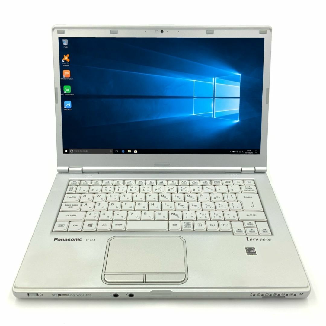 パナソニック Panasonic Let's note CF-LX4 Core i5 4GB HDD320GB スーパーマルチ 無線LAN Windows10 64bit WPSOffice 14インチ カメラ パソコン ノートパソコン Notebook