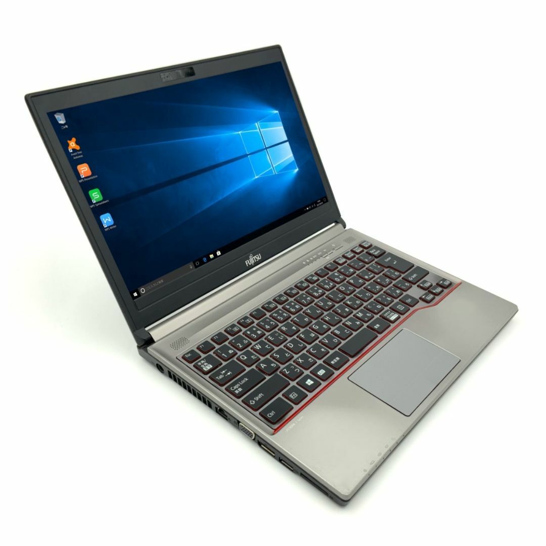 FUJITSU LIFEBOOK E736 Celeron 16GB HDD250GB スーパーマルチ 無線LAN Windows10 64bit WPSOffice 13.3インチ パソコン ノートパソコン モバイルノート Notebook 2