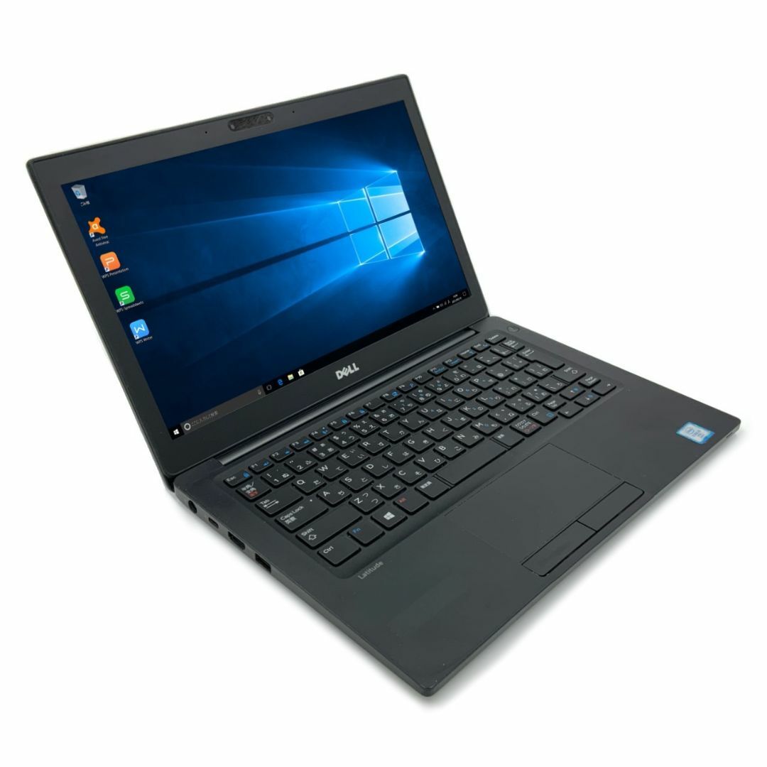 【薄型】 【超軽量】 DELL Latitude 7280 第6世代 Core i5 6300U 8GB 新品SSD480GB 無線LAN  Windows10 64bit WPSOffice 12.5インチ カメラ 中古パソコン ノートパソコン PC モバイルノート Notebook  【中古】