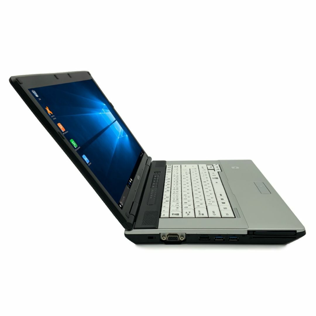 FUJITSU LIFEBOOK E742 第3世代 Core i7 3520M 16GB 新品SSD960GB DVD-ROM 無線LAN Windows10 64bit WPSOffice 15.6インチ パソコン ノートパソコン PC Notebook