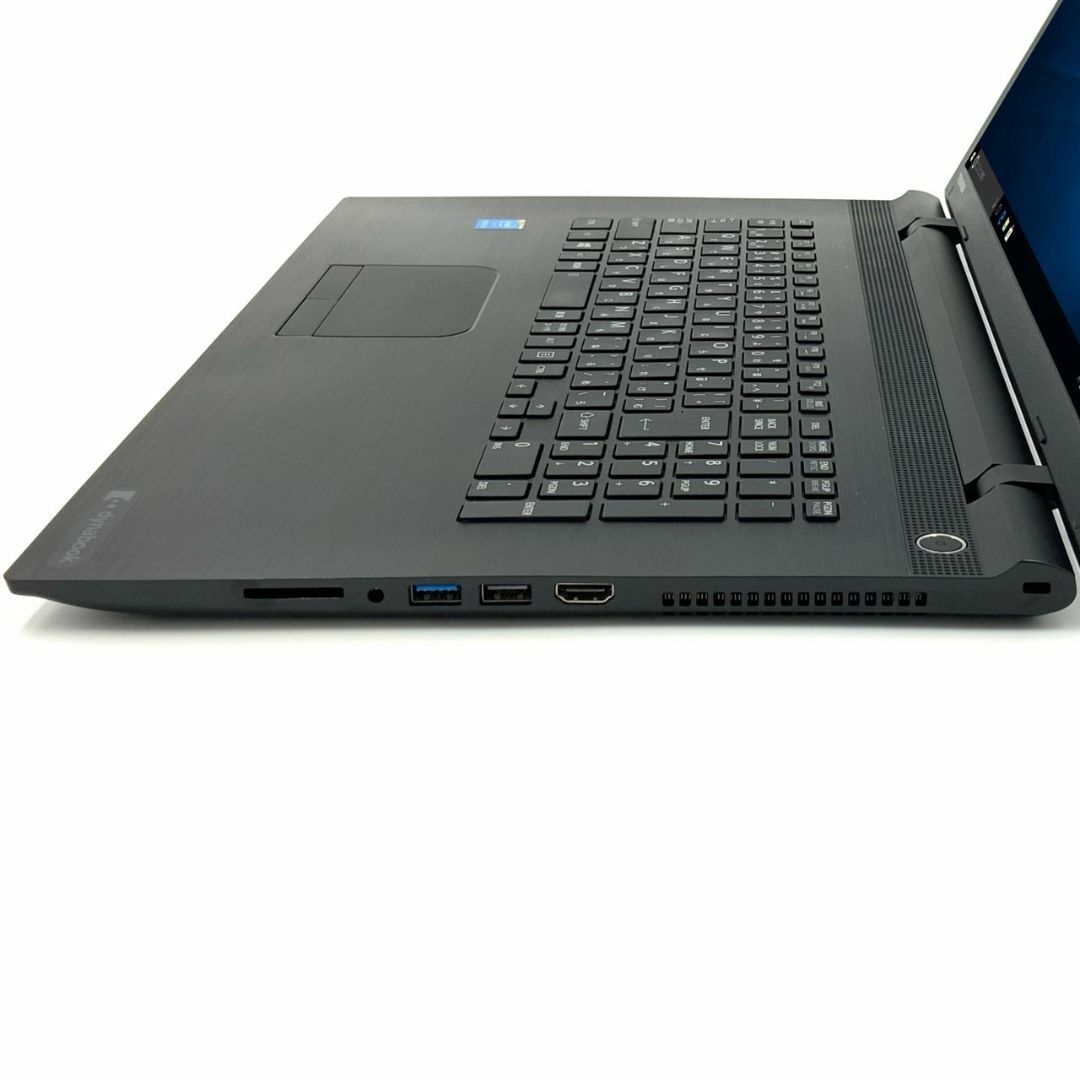 TOSHIBA dynabook Satellite B37/R 第5世代 Core i5 5300U 4GB HDD250GB スーパーマルチ  Windows10 64bit WPSOffice 17.3インチ カメラ 無線LAN 中古パソコン ノートパソコン PC Notebook 【中古】