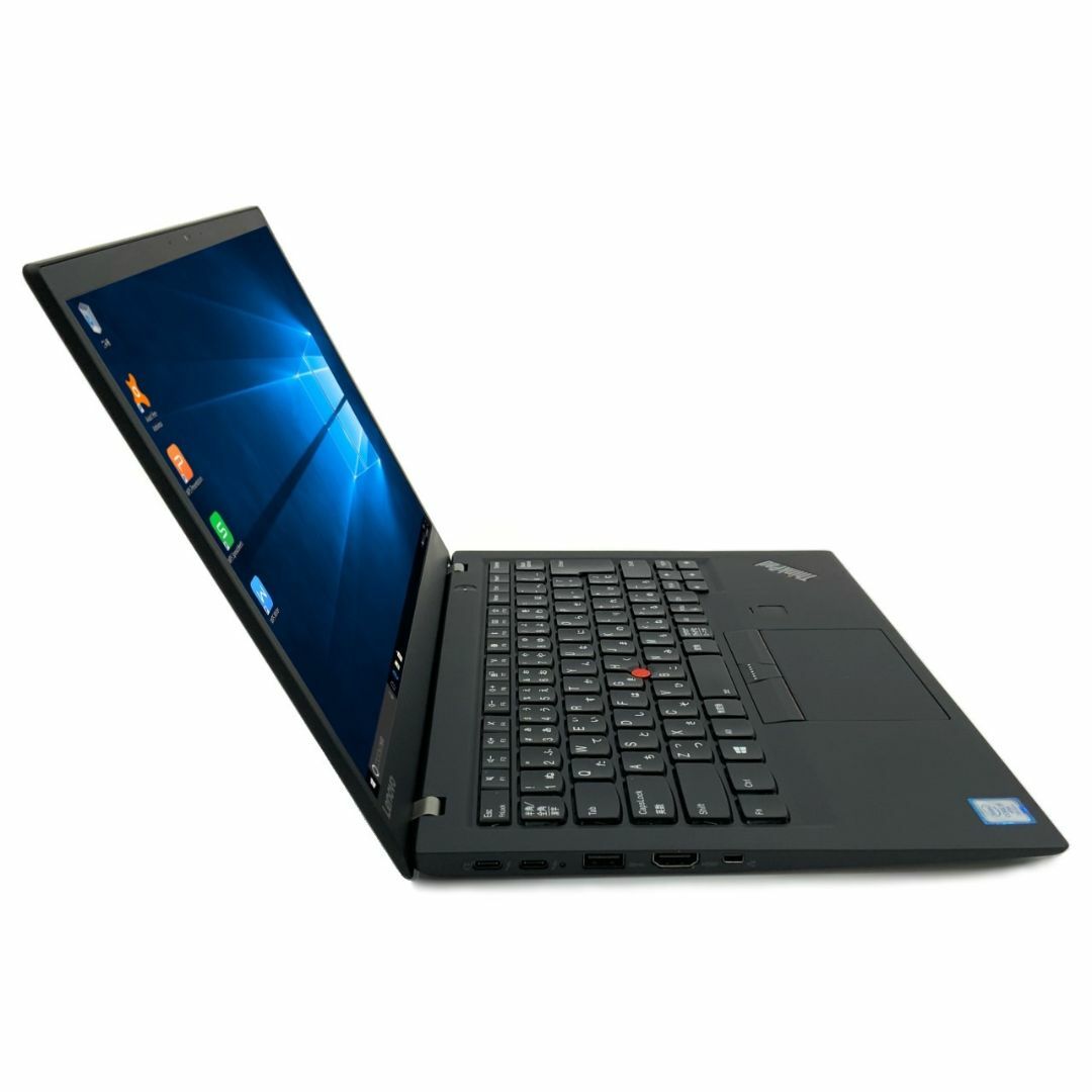 【強靭】 【超軽量】 Lenovo ThinkPad X1 Carbon（2017モデル） 第7世代 Core i5 7200U 8GB 新品SSD480GB Windows10 64bit WPSOffice 14インチ フルHD カメラ 無線LAN パソコン ノートパソコン PC モバイルノート Notebook