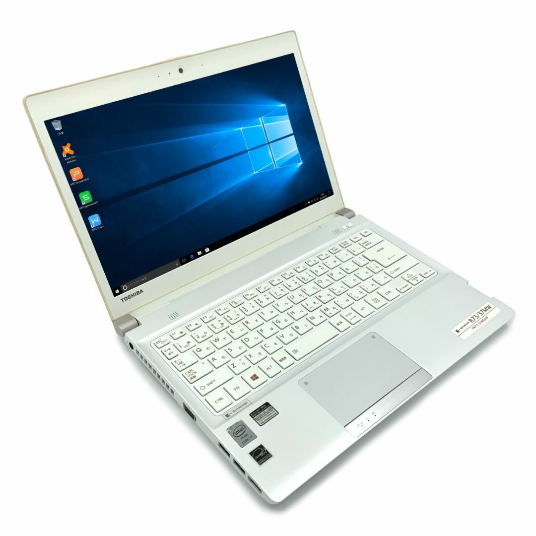 無線LAN搭載ampnbspTOSHIBA dynabook R73/37MW 第4世代 Core i7 4710MQ 4GB HDD500GB スーパーマルチ Windows10 64bit WPSOffice 13.3インチ フルHD カメラ 無線LAN パソコン ノートパソコン PC モバイルノート Notebook