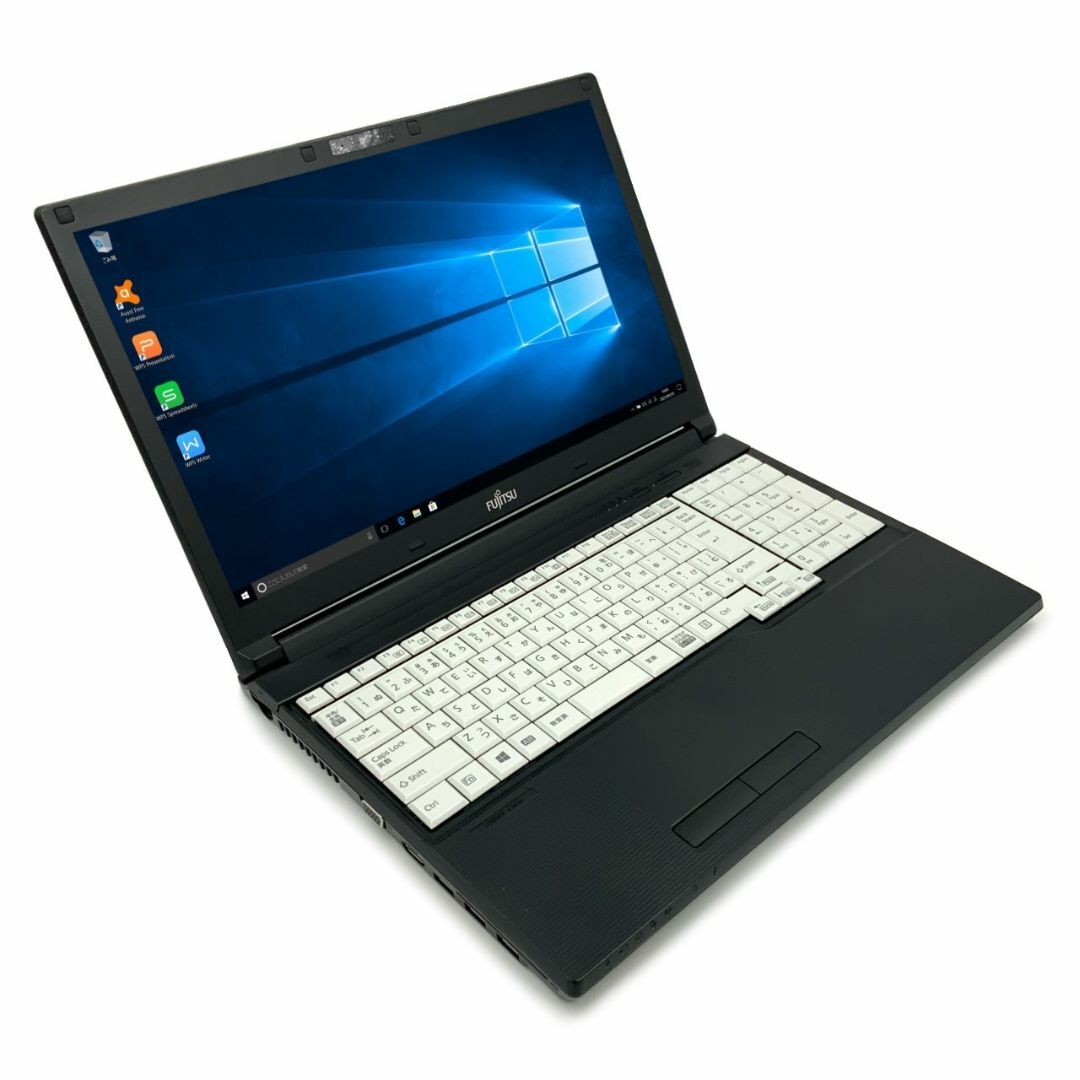 富士通 FUJITSU LIFEBOOK A746/P 第6世代 Core i7 6600U 4GB HDD250GB DVD-ROM Windows10 64bit WPSOffice 15.6インチ カメラ テンキー 無線LAN パソコン ノートパソコン PC Notebook