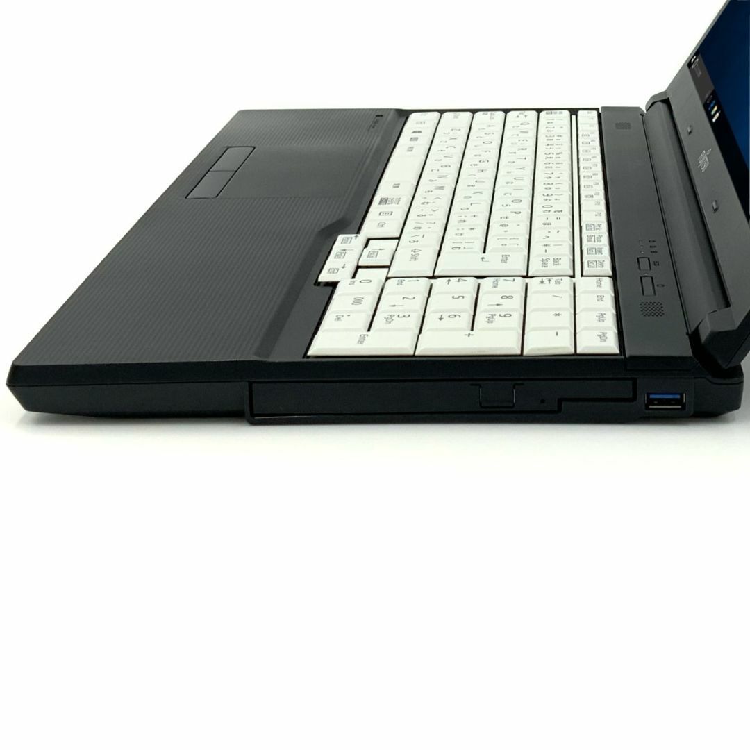 富士通 FUJITSU LIFEBOOK A746/P 第6世代 Core i7 6600U 4GB 新品SSD480GB DVDｰROM Windows10 64bit WPSOffice 15.6インチ カメラ テンキー 無線LAN パソコン ノートパソコン PC Notebook 5