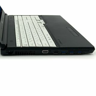 富士通 FUJITSU LIFEBOOK A746/P 第6世代 Core i5 6300U 4GB 新品SSD480GB DVD-ROM Windows10 64bit WPSOffice 15.6インチ カメラ テンキー 無線LAN パソコン ノートパソコン PC Notebook