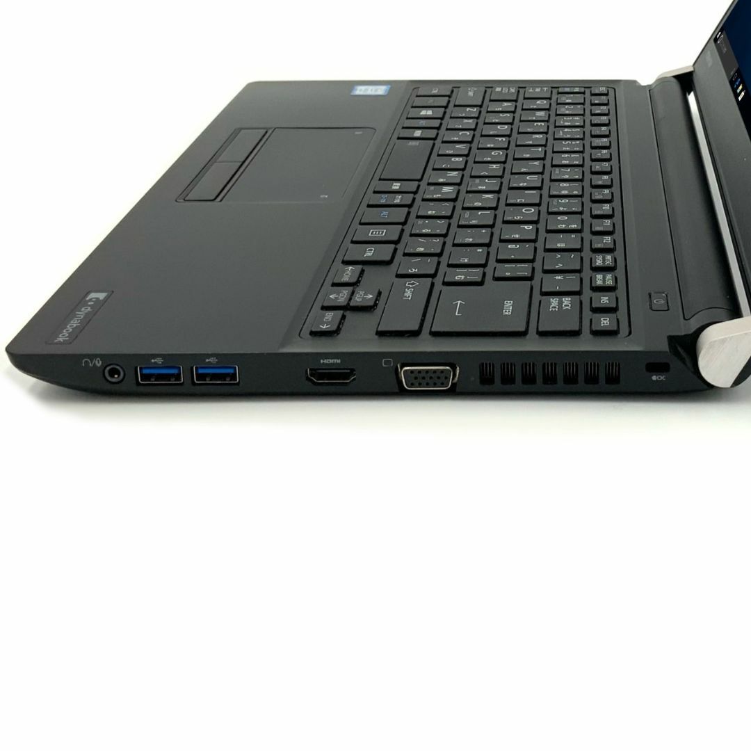 TOSHIBA dynabook R73/U 第6世代 Core i5 6300U 8GB 新品SSD120GB Windows10 64bit WPSOffice 13.3インチ 無線LAN パソコン ノートパソコン PC モバイルノート Notebook