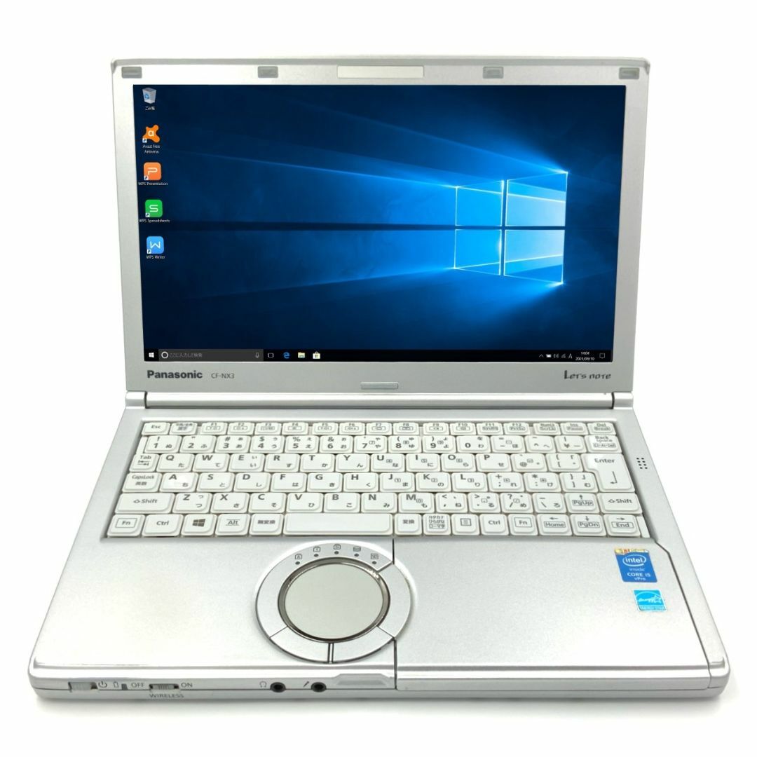 【頑丈レッツノート】 【日本製】 パナソニック Panasonic Let's note CF-NX3 Core i5 4GB 新品SSD4TB 無線LAN Windows10 64bitWPSOffice 12.1インチ パソコン モバイルノート ノートパソコン PC Notebook